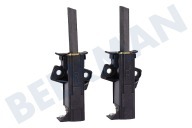 Wyss 4006020327  Escobilla de carbón adecuado para entre otros Holder = abrazadera 56mm = 5mm En soporte (derecha) Schunk 5x12,5mm adecuado para entre otros Holder = abrazadera 56mm = 5mm