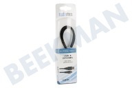 Samsung 50061086  Cable de carga y datos micro USB 100cm negro adecuado para entre otros Micro USB
