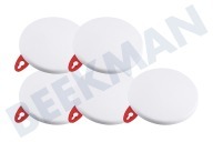 ETM 0147689  Placa de techo adecuado para entre otros 12,5 cm de diámetro plato blanco adecuado para entre otros 12,5 cm de diámetro