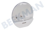 Alecto ANV18 ANV-18  Lámpara adecuado para entre otros LED 0,9W Luz nocturna LED azul adecuado para entre otros LED 0,9W