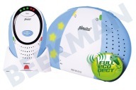 Alecto A003465  DBX-85 ECO DBX-85 ECO DECT digital monitor de bebé adecuado para entre otros Sin interferencias, el modo ECO, Max. Gama 300m