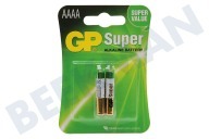GP GPSUP25A615C2  LR61 Súper Alcalino AAAA adecuado para entre otros Alcalina Súper