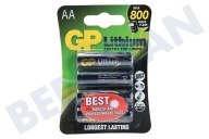 GP GP15LF562C4  Batería de litio Pro AA, 1.5 voltios, 4 piezas adecuado para entre otros 1.5 voltios