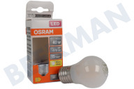 Osram 4058075437067  Lámpara LED Bola Classic P40 E27 4 Watt, Mate adecuado para entre otros 4 vatios, E27 470 lm 2700 K mate