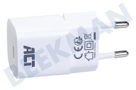 Universeel  AC2120 Cargador USB-C compacto de 20 vatios con Power Delivery adecuado para entre otros La entrega de energía