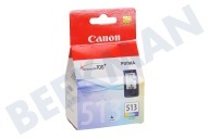 Canon CANBCL513  Cartucho de tinta adecuado para entre otros MP240, MP260, MP480 CL 513 Color adecuado para entre otros MP240, MP260, MP480