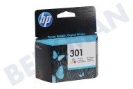 HP Hewlett-Packard HP-CH562EE HP 301 Color  Cartucho de tinta adecuado para entre otros Deskjet 1050.2050 301 colores adecuado para entre otros Deskjet 1050.2050