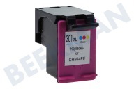 Easyfiks CH564EEUUS Impresora HP Cartucho de tinta adecuado para entre otros Deskjet 1050.2050 Color 301XL adecuado para entre otros Deskjet 1050.2050