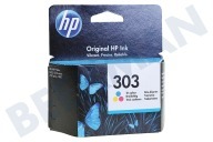 HP Hewlett-Packard HP-T6N01AE  T6N01AE HP 303 color adecuado para entre otros Envidia 6220, 6230 Series
