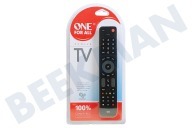 One For All URC7115  URC 7115 Uno para todos Evolve TV adecuado para entre otros mando a distancia universal para Smart TV