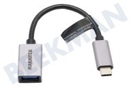 Marmitek 25008375  Adaptador USB-C > USB-A adecuado para entre otros Adaptador USB-C a USB-A