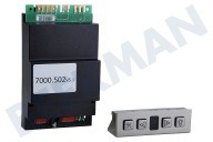 Novy 990022 563-822600 Campana extractora Panel de control (990 022) adecuado para entre otros D7000, D7172, D7002, D7095, D7052, D7010, D7093, D7195