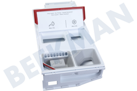 AEG Lavadora Cajón Sin asa, rojo