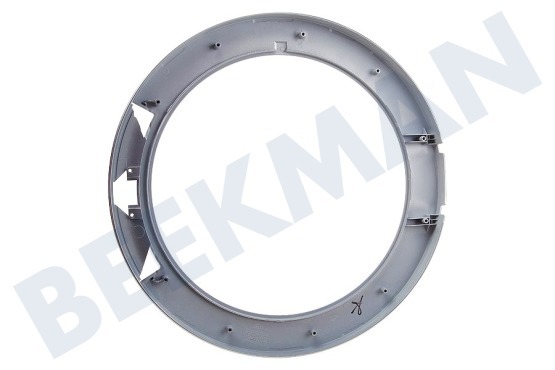 Novamatic Lavadora 672818, 00672818 Marco de la puerta interior Borde exterior plateado