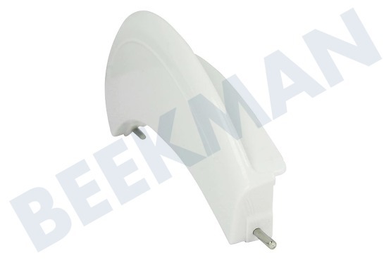 Bosch Lavadora 266751, 00266751 Manija de la puerta Curvo, blanco