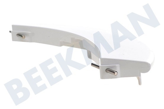 Bosch Lavadora 499054, 00499054 Manija de la puerta Curvo, blanco