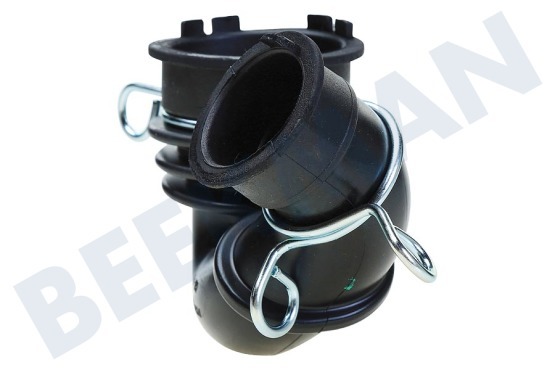 Samsung Lavadora DC97-14874C Manguera de jabón lavadora 3 costillas con abrazadera