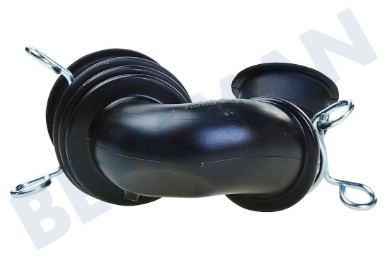 Samsung Lavadora DC97-14874C Manguera de jabón lavadora 3 costillas con abrazadera