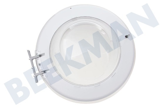Samsung Lavadora DC97-17333A Puerta lavadora Cristal angular completo, blanco/transparente