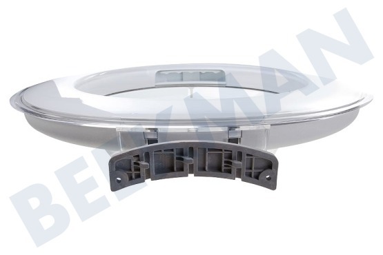 Samsung Lavadora DC97-17333A Puerta lavadora Cristal angular completo, blanco/transparente