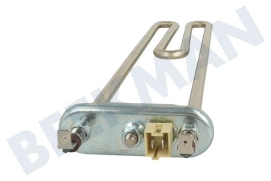 LG Lavadora Resistencia 2000 Watt, largo recto con seguridad.