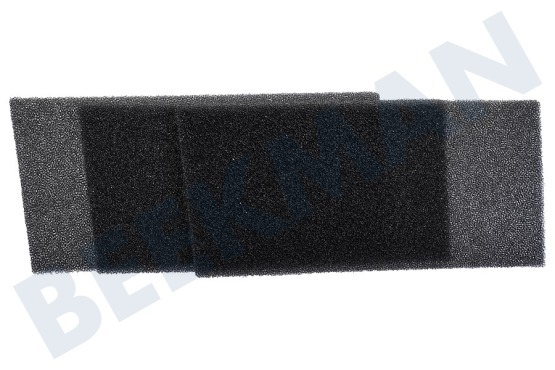 Bauknecht Secadora Filtro espuma para intercambiador de calor, 3 piezas