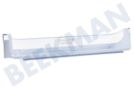 Ariston-Blue Air Refrigerador 283254, C00283254 Soporte botellas frigo VARIA blanca y transparente