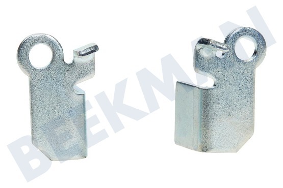 Bosch Refrigerador 636308, 00636308 Soporte bisagra Puerta de furgoneta, juego a izquierda y derecha, metal