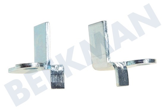 Bosch Refrigerador 636308, 00636308 Soporte bisagra Puerta de furgoneta, juego a izquierda y derecha, metal