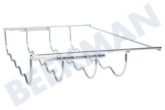 Smeg Refrigerador 747507, 00747507 Soporte botellas frigo Para 5 botellas, cromado.