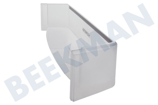 Siemens Refrigerador 665457, 00665457 Soporte botellas frigo Transparente 493x120x100mm