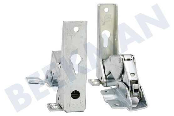 Bauknecht Refrigerador Hettich 3904 5.0 Bisagra Abajo derecha, arriba izquierda con Arriba derecha, abajo izquierda (conjunto)