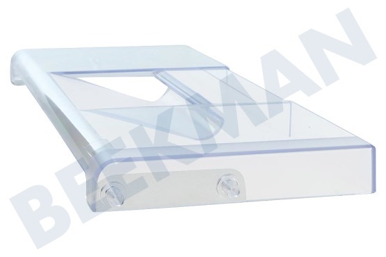 Neutral Refrigerador Panel frontal Del cajón del congelador, transparente