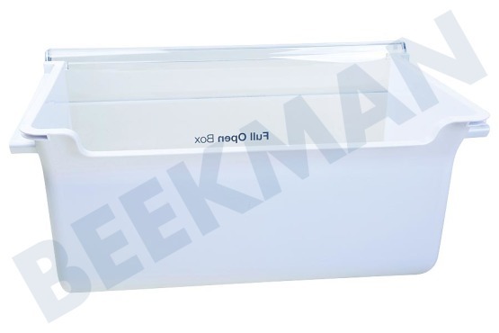 Samsung Refrigerador DA97-13475A Cajón congelador Blanco con panel frontal transparente (inferior)