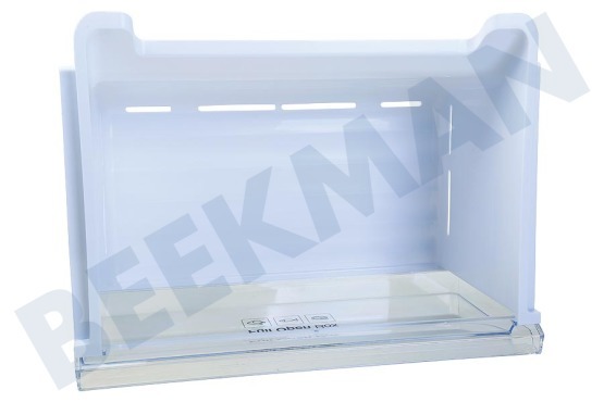 Samsung Refrigerador DA97-13475A Cajón congelador Blanco con panel frontal transparente (inferior)