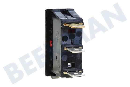 Electrolux Refrigerador Interruptor Iluminado, Rojo