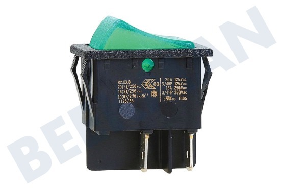 Electrolux loisirs Refrigerador Interruptor Iluminado, Verde