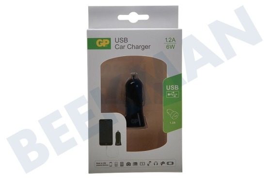 Ufo CC11 Cargador de coche con 1 USB 12-24V puerto 1,2A