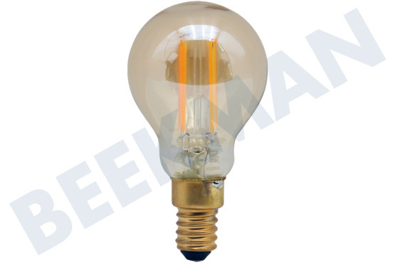 Calex Lámpara Filamento LED Inteligente Rústico Bola Oro E14 Regulable