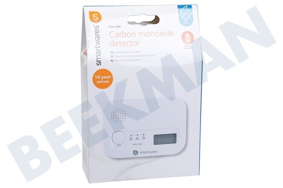 Smartwares FGA-1304 Detector de monóxido de carbono