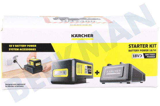 Karcher 2.445-063.0 Kit de inicio Batería 18/50