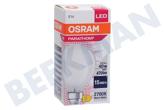 Osram 4052899959323 Parathom reequipamiento Mat Classic P40 4W E14