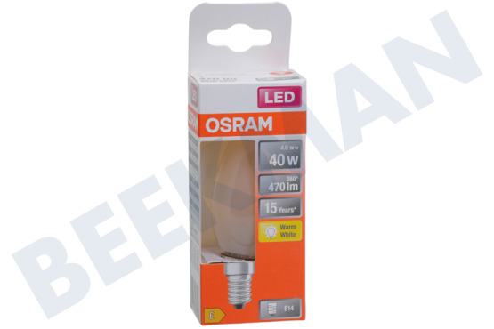 Unknown (p-vor) LED Retrofit Classic B40 E14 4.0 Watt, Mate