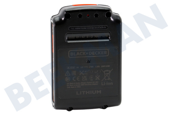 Black & Decker  90641356 Batería Batería de 18 voltios