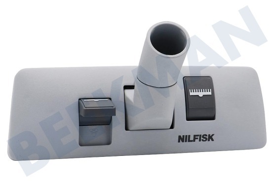 Nilfisk Aspiradora Boquilla combi sin rueda negro-gris