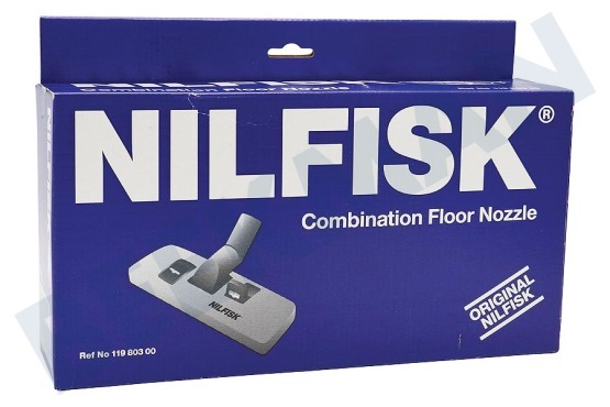 Nilfisk Aspiradora Boquilla combi sin rueda negro-gris