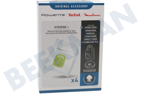 Rowenta Aspiradora ZR200940 Bolsa aspirador Higiene+