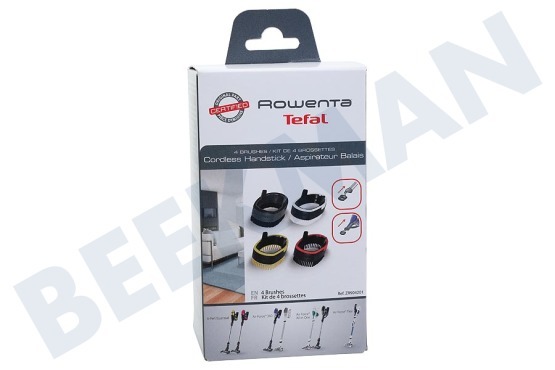 Rowenta Aspiradora ZR904201 Juego de cepillos, 4 piezas