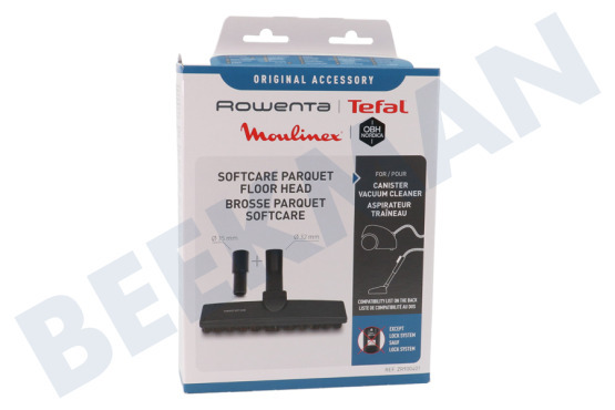 Moulinex Aspiradora ZR900401 Cepillo de parquet Softcare
