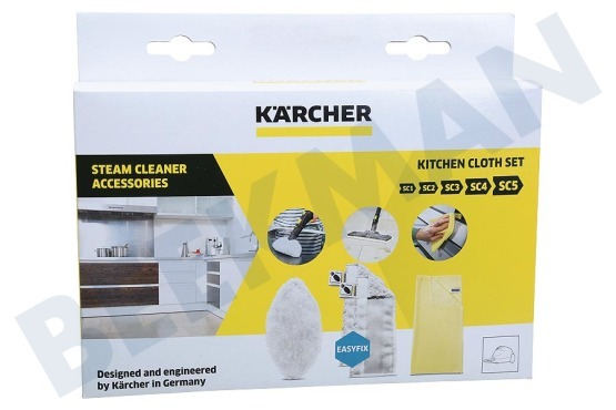 Karcher 2.863-265.0 Juego de paños de microfibra EasyFix Cocina